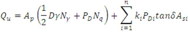 pile load capacity formula-1