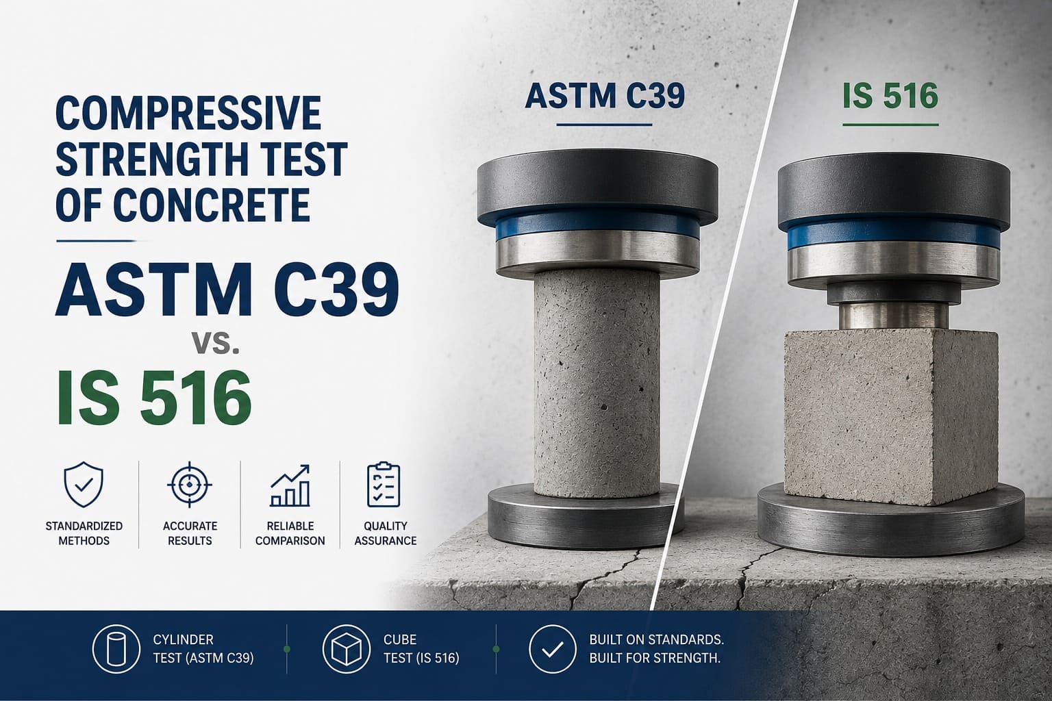 Compressive Strength Test of Concrete (ASTM C39 & IS 516) - CivilBlog.Org